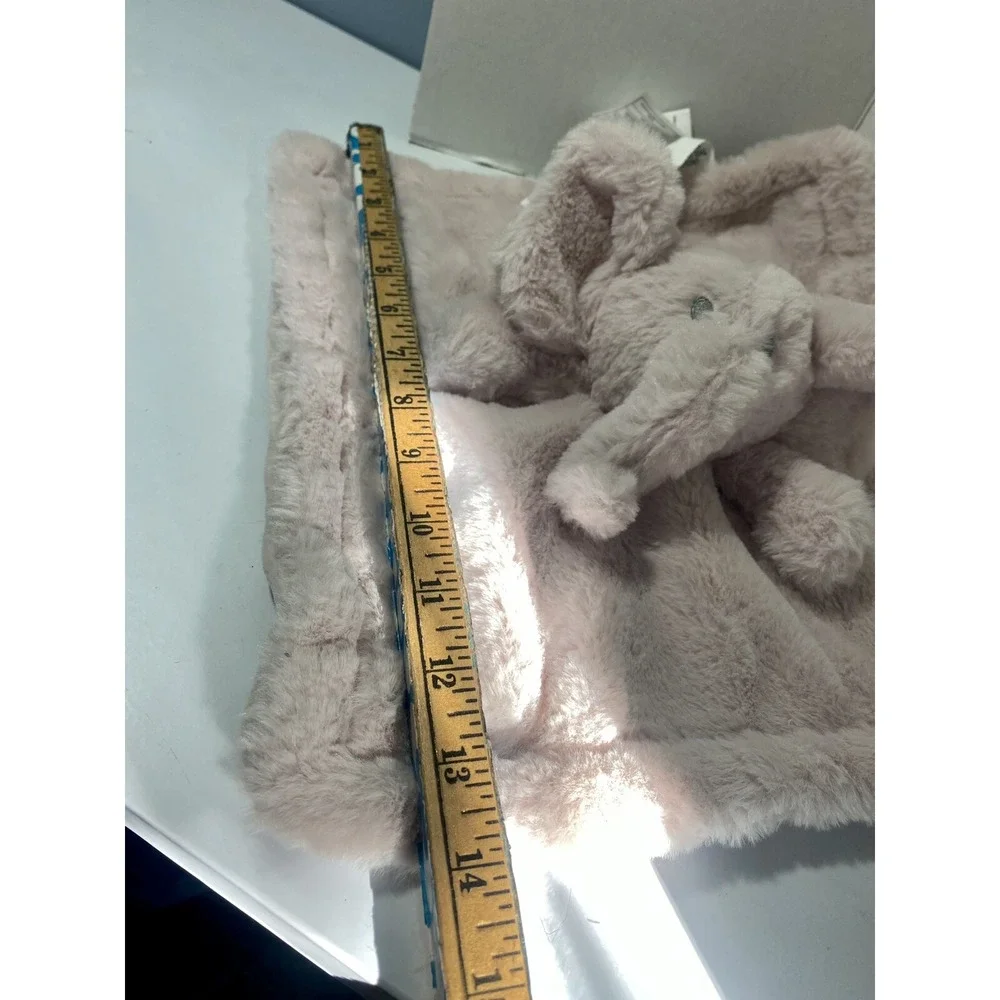 Elephant Lovey Baby Blanket‎ Teething Comfort Rose Pink Color Soft Cuddly HG4